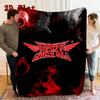 BABYMETAL 2D Flat Pattern Flannel Blanket High quality All Seasons Warmth and Comfort Perfect for Christmas Gifts.NMT0928023