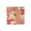No Ren Furoshiki Small 50cm (Retro Flower - Red) Bento Wrap 100 Cotton Machine Washable