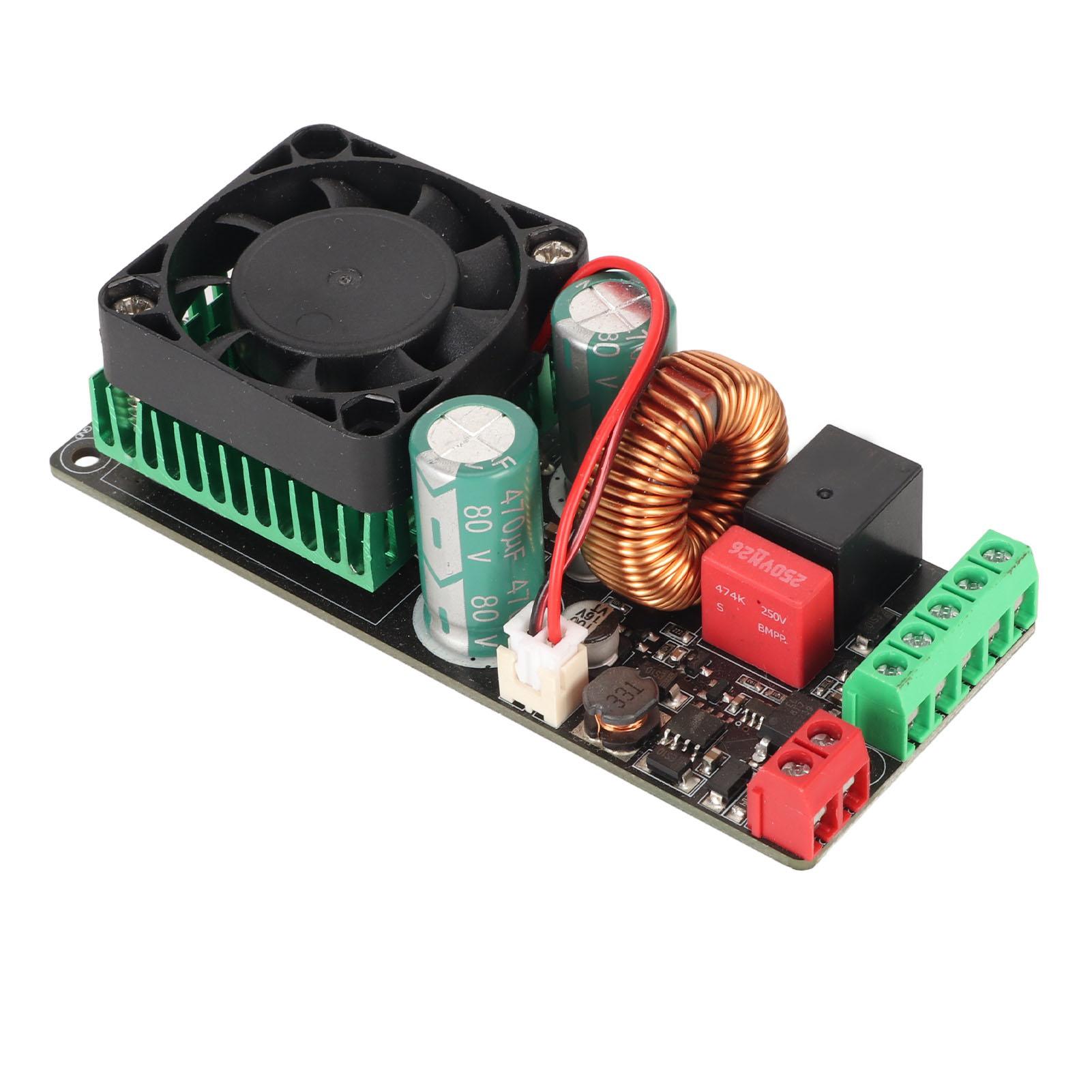 

Digital Amplifier Board Professional 500W HiFi Single Channel Class D Sound Amplifier Module for DIY Sound System