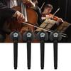 4Pcs Ebony Wood Cello Machine Heads Universals Cello Replacement Tuning Pegs Cello Strings Replacement Part Enduring