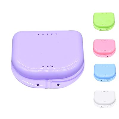 Retainer Box Retainer Container Partial Mouth Guard Container Case Denture Box Orthodontic Denture Storage Boxes With Holes