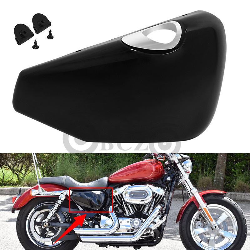 Harley XL883/XL1200/X48 Right Side Battery Cover 04-13 Motorcycle Parts Battery Cover