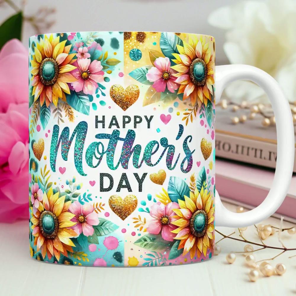 Mother's Day Ceramic Coffee Mark Cup