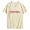 Y2K Cotton Tshirt Harajuku Letter Print Men Hip Hop Clothes Streetwear Grunge Goth Casual Short Sleeve Top Aesthetics Vintage