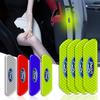 4PCS/set Car Reflective Safety Strip Stickers For Fiesta Ranger Focus Kuga Mustang S-MAX Transit Mondeo Esco