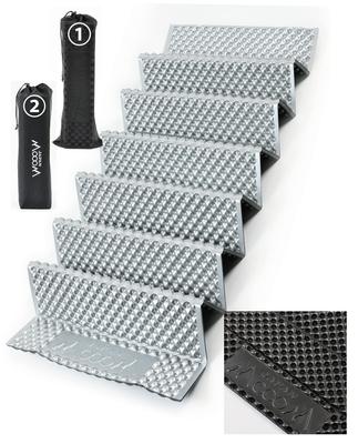 [MoooM JAPAN] MoooM Japan Camping Mat, Outdoor Mat, Extra Thick 20mm, Leisure Mat, Sleeping Bag Mat, Silver Mat [2 Types of Storage Bags Included]