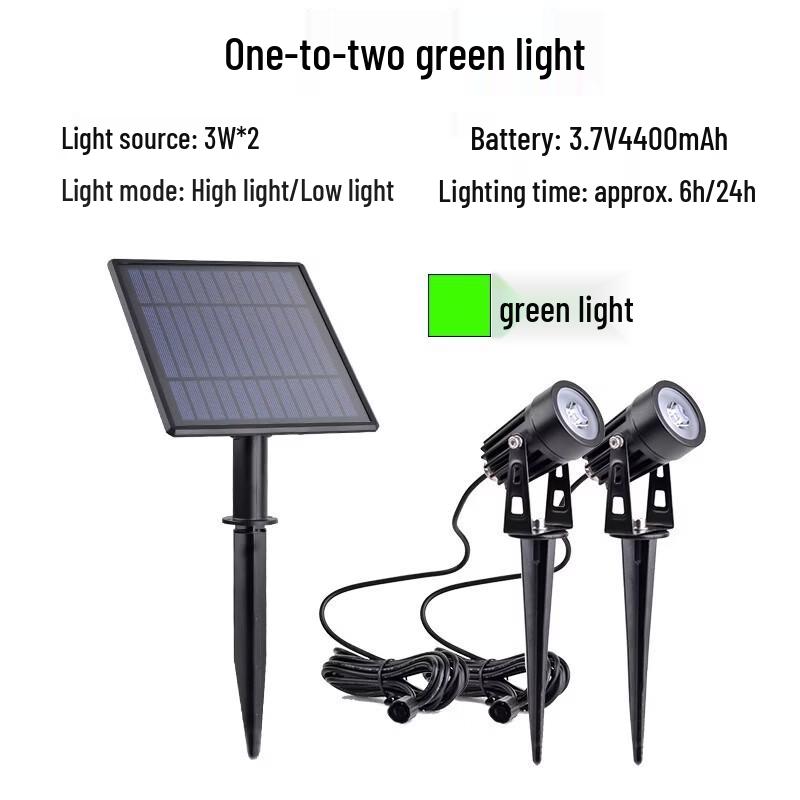 Nufeng Solar Outdoor Green Tree Spotlight