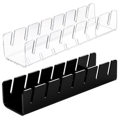 Hat Organizer for Baseball Caps Acrylic Hat Rack for 8 Baseball Caps Hat Storage Display Holder for Bedroom Closet Dresser