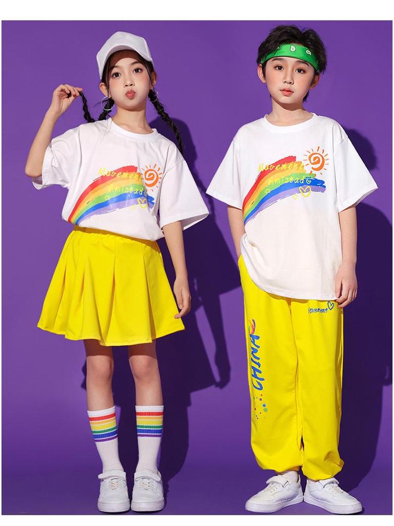Kindergarten Rainbow Choir & Cheerleading Performance Uniform