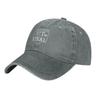 Baseball Mom Hat I Teach My Kids to Hit and Steal Hat Women Baseball Caps Trendy Cap Gray