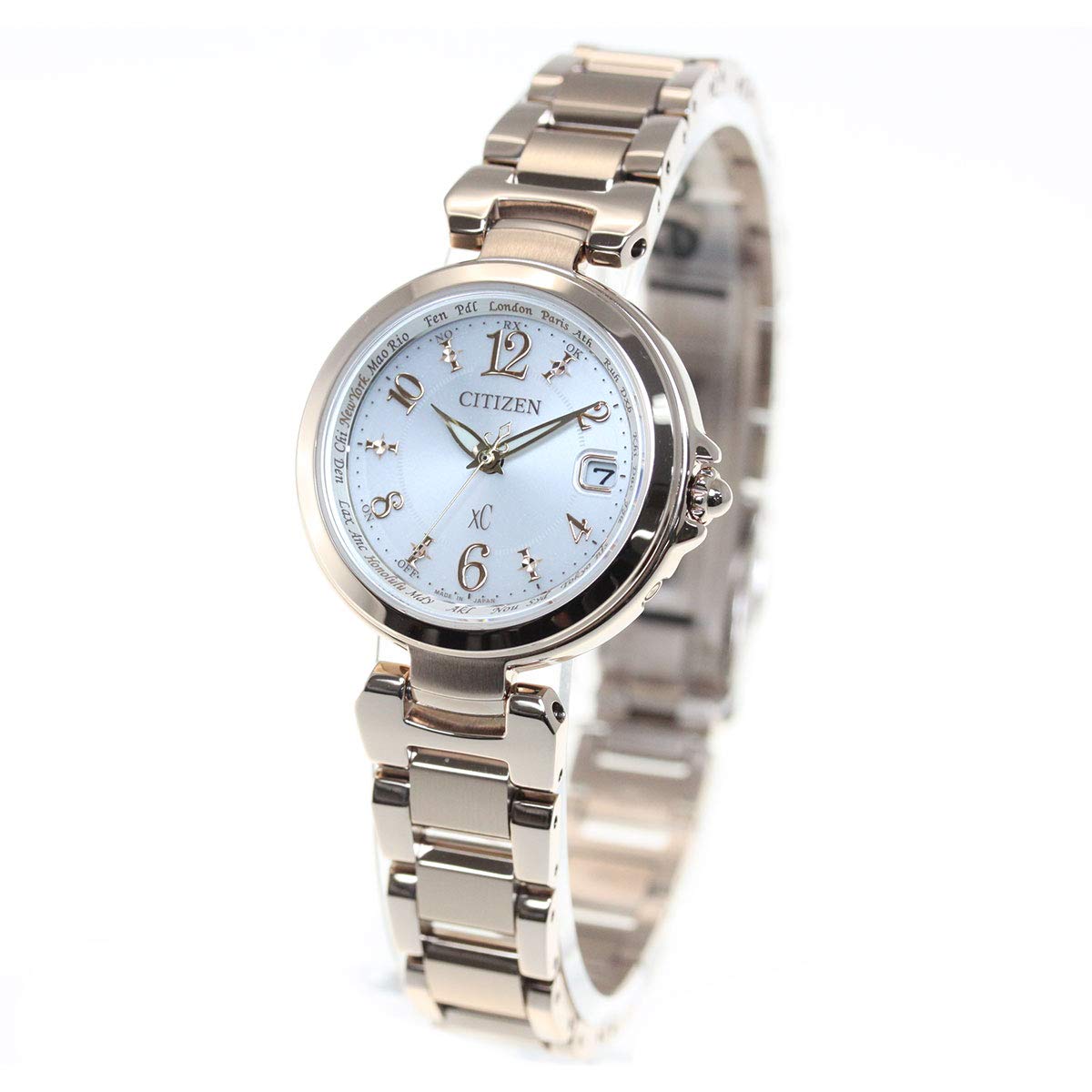 

Cross Sea xC Eco Drive Radio Controlled Watch Happy Flight Watch Basic Collection [Citizen] Жіночі EC1037-51A
