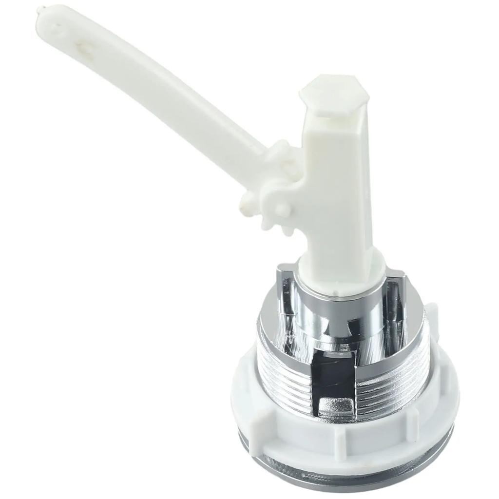 38mm Toiletreservoir Knop Enkele Spoeling Ronde Vorm Toilet Knop Duwer Toiletruimte Waterbesparende Drukknop Badkamer Accessoires