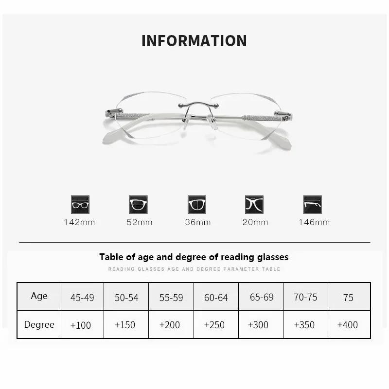 Presbyopic Eyewears Anti Blue Light Reading Glasses Women Female Prescription Eyeglasses Vision Care +0.0~+4.0