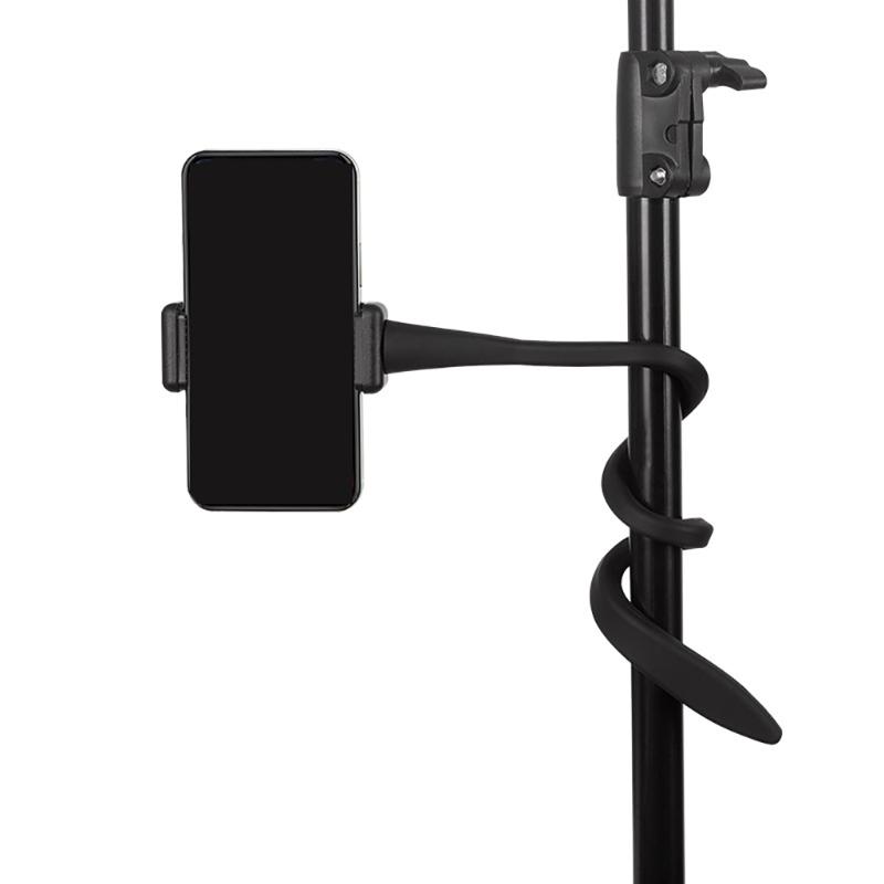 Multi Functional Phone Mount with Twistable Joint Adjustable Phone Stand Universal 1/4 for Phones DSLRs & Action Cameras