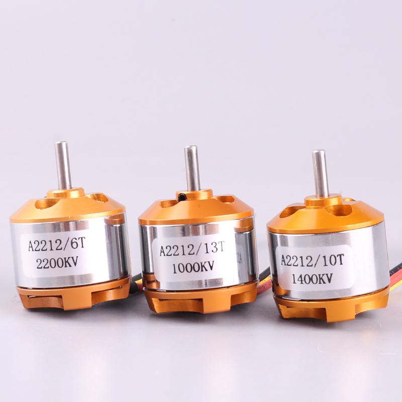 1 Set 1000Kv 1400Kv 2200Kv A2212 Brushless Motor For Rc Aircraft Plane Multi-Copter Brushless Outrunner Motor