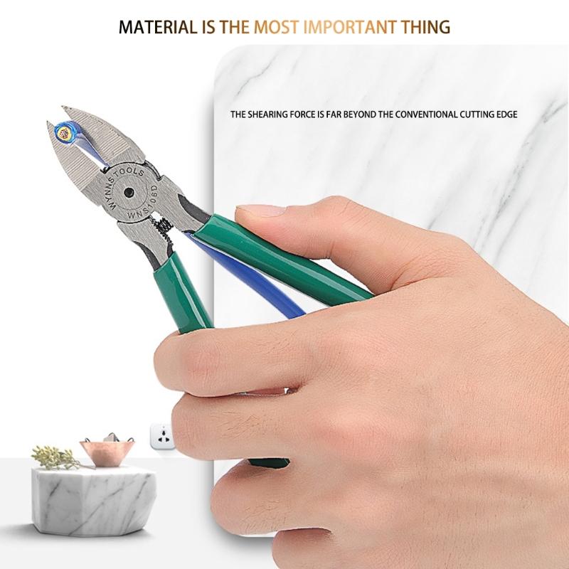 5/6/7inch Diagonal Pliers Side Cutting Nipper Electronic Wire Cutters Outlet Mini Scissors Models Hand Tool Shears
