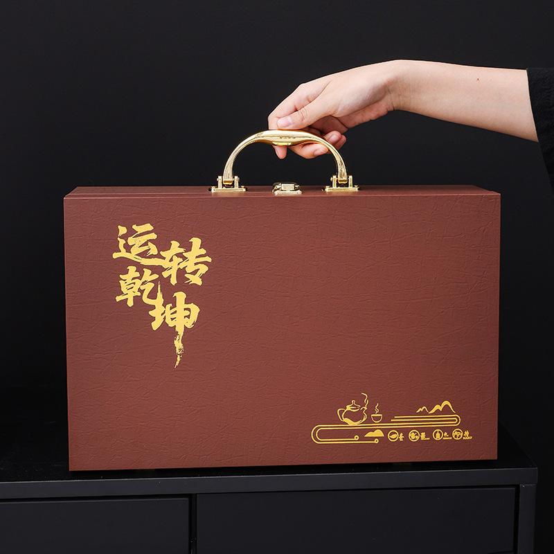 Purple Pottery Lazy Automatic Kung Fu Tea Set Ceramic Business Company Car Enterprise Activities Gifts High-end Gift Tea Set
