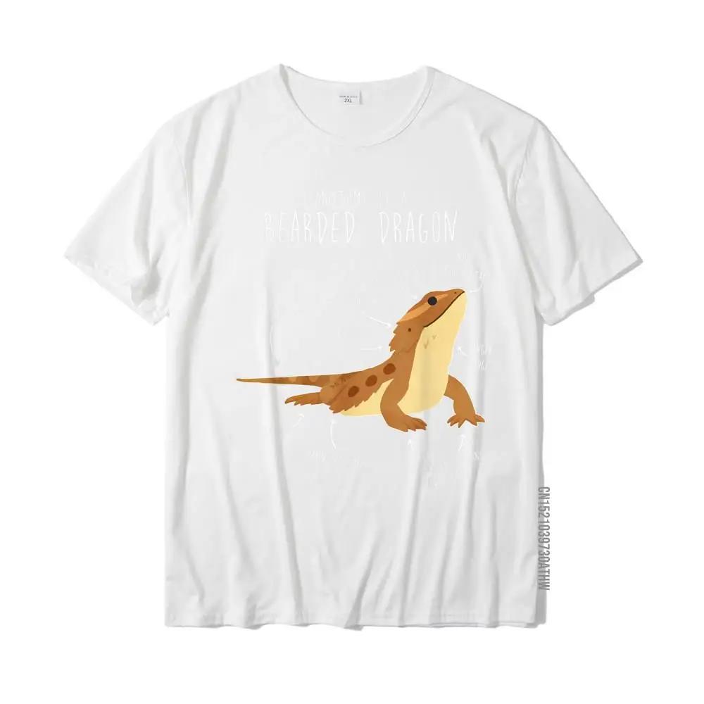 Anatomy Of A Bearded Dragon Funny Pet Reptile Lover T-Shirt Fashionable Young Tshirts Cotton Tops T Shirt Normal