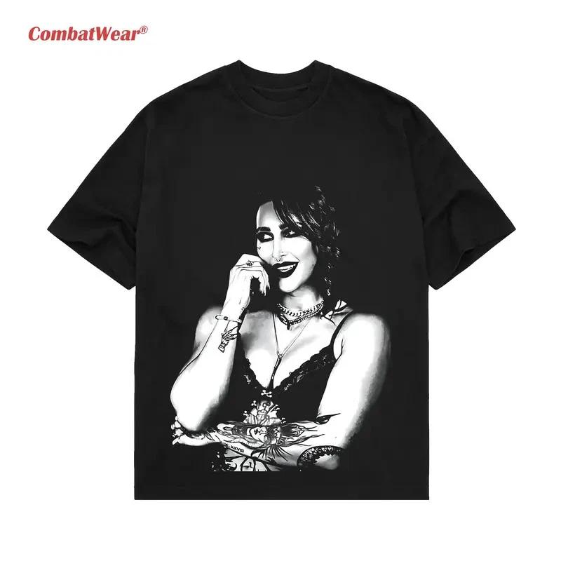 Retro Fighter Graphic T-Shirt Vintage Wrestling Fan Gift Tee XS