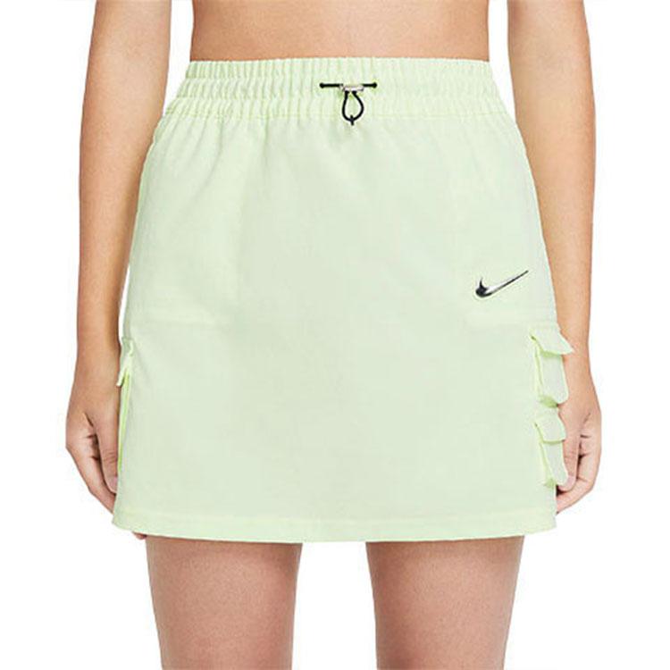 Nike Casual Short Skirts Women's Slight Yellow Green CZ8908-701
