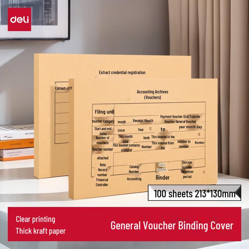 Deli Accounting Voucher & Document Organizers
