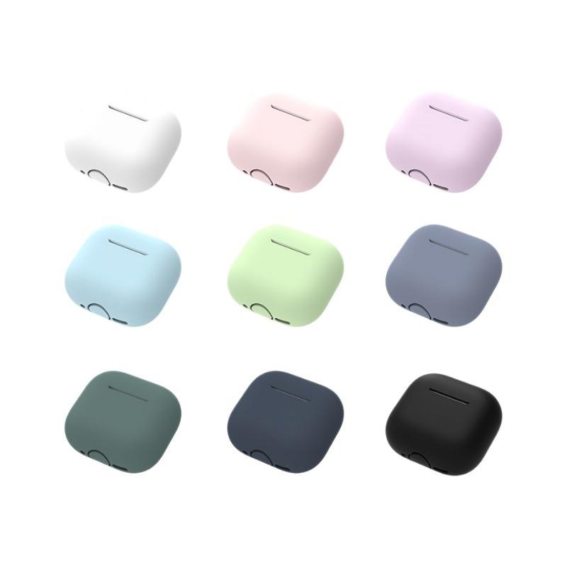 New Case For Apple Airpods 4 Silicone Protective Cover With Charging Port Anti-Dust Dirt Dust Plug For Airpods 4 Earphone Case
