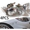 4*Auto Car Push Button Quick Release Hood Bonnet P Lock Clip Bumper Latch Kit