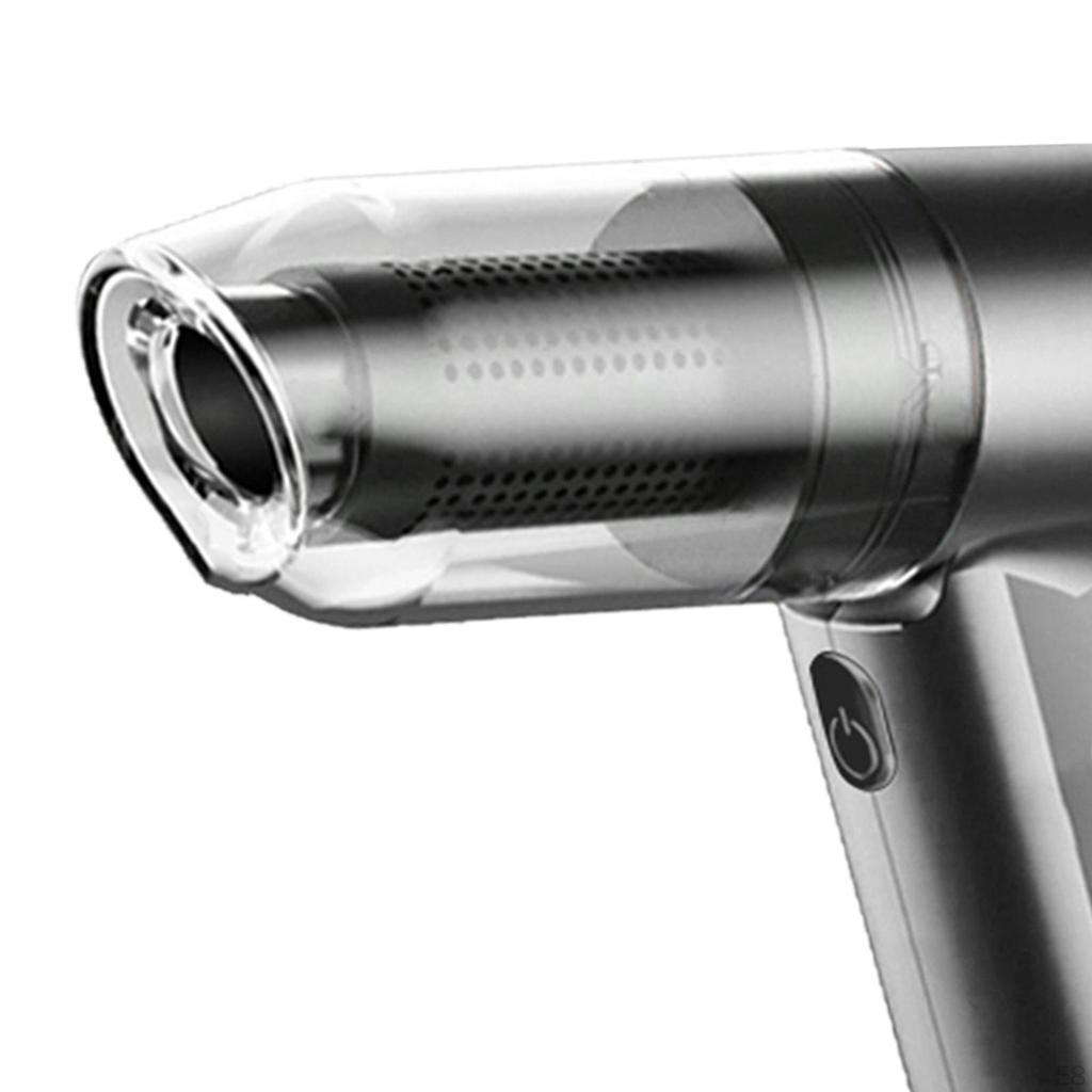 Compact Handheld Vacuum - High-Powered Suction for Home and Car Cleaning