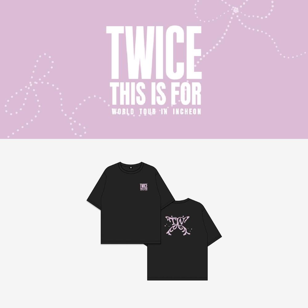 Pre-order TWICE THIS IS FOR Official MD T-shirt