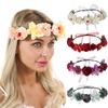 Braut Boho große Blume Stirnband Girlande Festival Hochzeit Krone Reben Haarband