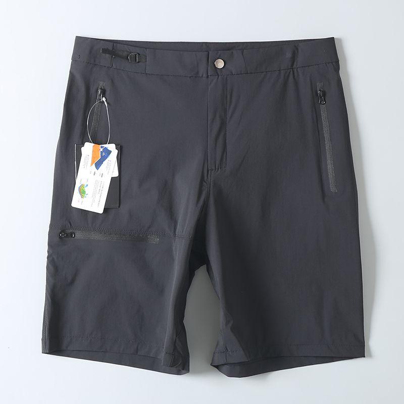 Foreign Trade Lujia Summer New Shorts Men's Lightweight Function Cool Feeling High Elastic Breathable Outdoor Quick-Drying Fifth Pants