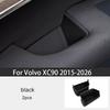 Door Armrest Storage Box Silicone Pad Interior Door Handle Protection Decoration for Volvo XC90 2015-2026