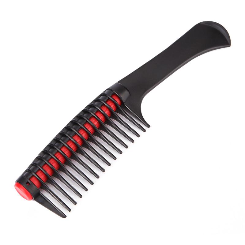 New Rolling Comb Anti-knotted Fork Hair Comb Modeling Detachable Large Teeth Straight Hair Comb Tool.