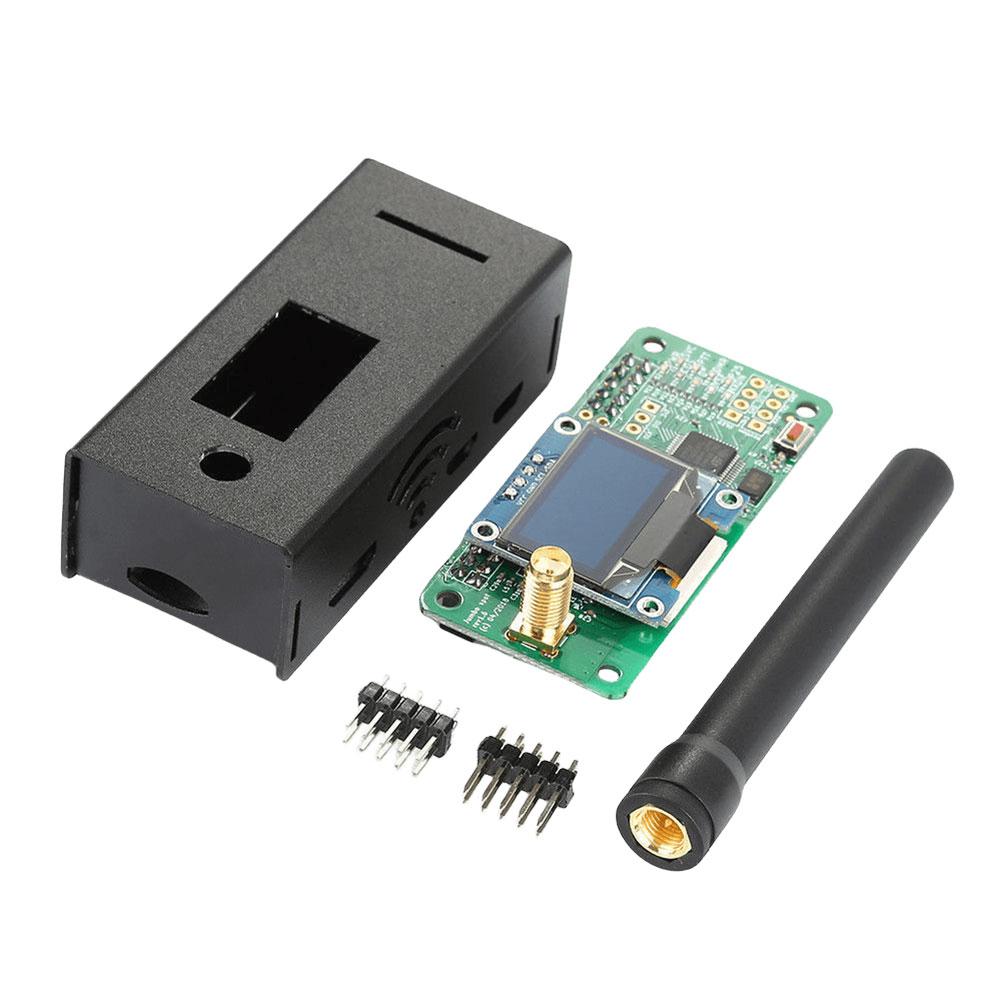 

UHF VHF UV MMDVM Hotspot Module Set + Antenna Assembled MMDVM Hotspot + Case for P25 DMR YSF DSTAR Pi Zero 3B