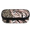 Pencil Pouch Practical Durable Polyester Fabric Full Zipper Closure with Main Compartment Mesh Pocket and Pen Slots for Students