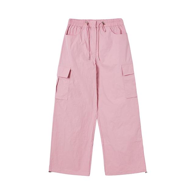 LAP Elastic Waist Nylon Cargo Pants Aq1Wp271