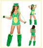 Animal Furry Costume Hood With Mini Skirt Halloween Carnival Cosplay Dress Up Party Outfit