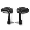 Motorcycle Bar End Rearview Side Mirrors CNC Motorcycle Bar End Black Rearview Side Mirrors for