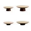 Wooden Storage Tray Durable Fruit Plate Chinese Style Dessert Tray  Hotel Table