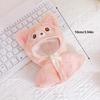 17cm Mini Plush Doll's Clothes Outfit Accessories For 17cm Labubu Cotton Dolls Plush Animals Cape Clothing Gift