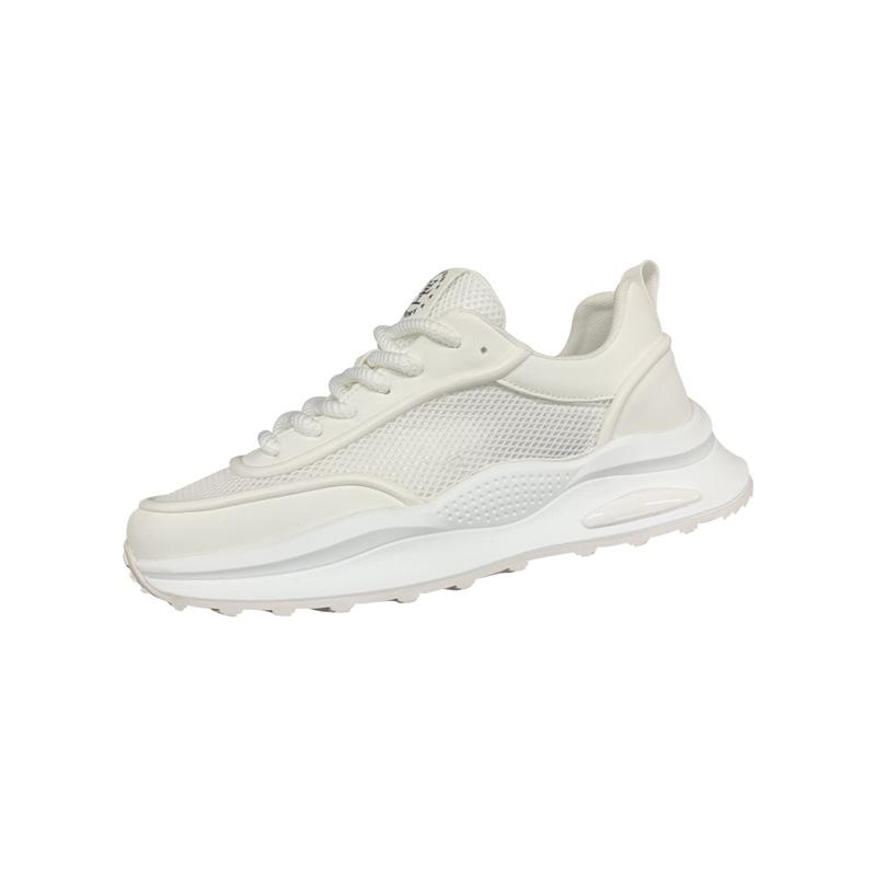 Summer New Openwork Mesh Breathable Athleisure Wear-resistant White Dad Shoes ZMD