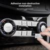 Suitable for Mercedes-Benz GLK Interior Modification C200L GLK300 GLK260 Central Air Conditioning Adjustment Button Sticker