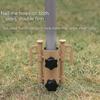 Portable Tent Holder with Tent Pegs Canopy Rod Fixed Tube for Outdoor Camping