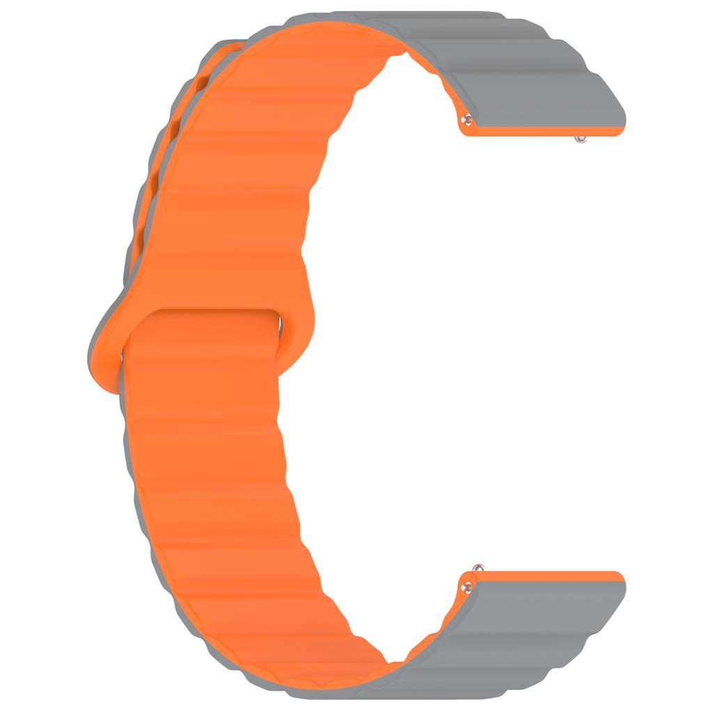 18mm 20mm 22mm Silicone Magnetic Loop Strap For Samsung Galaxy Watch 6/4/5 Pro/3/active 2 Amazfit HUAWEI Watch GT 2e 3 Band