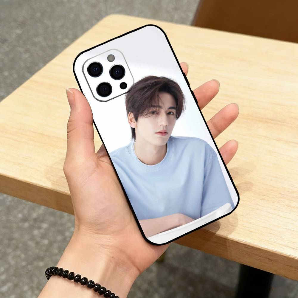 Handsome Krien Zhang L-Linghe Phone Case For iPhone 17,16,15,14,13,12,11 Plus,Pro Max,XS,Soft Silicone Black Cover