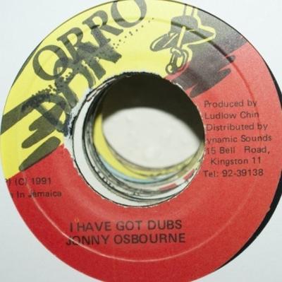 7-дюймова платівка JOHNNY OSBOURNE - I Have Got Dubs NONE Zorro 1991 Ямайка Реггі, Ска та Даб Вживана