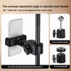 Universelle Handyhalterung 360-Grad drehbarer Schwenkhalter NEU Mikrofonstativ Vlogging