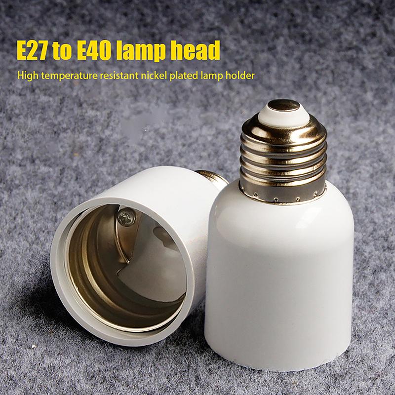 E14 To E27 Adapter Conversion Socket Fireproof Plastic Converter High Quality Material Socket Bulb Adapter Lamp Holder