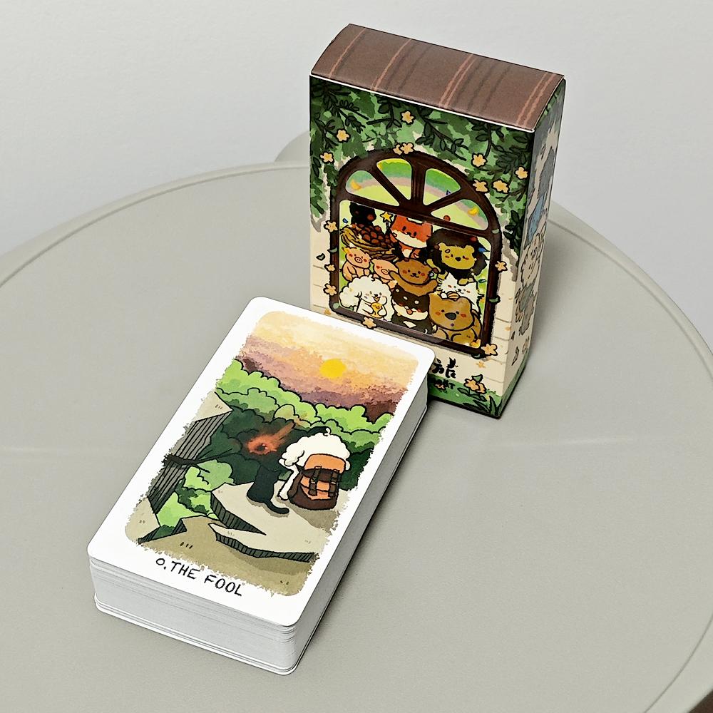 10.3*6cm BOJI Journey Tarot, A 78 Rider-Waite Tarot Deck Capturing The Tarot World Journey of BOJI