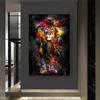 Abstract Graffiti Art Lion Tiger Giraffe Canvas Art Animals Posters and Prints Wall Art Decor Pictures For Living Room Cuadro